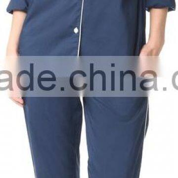 Wholesale Long Sleeve Summer Women Cotton Pajama Set photo-5