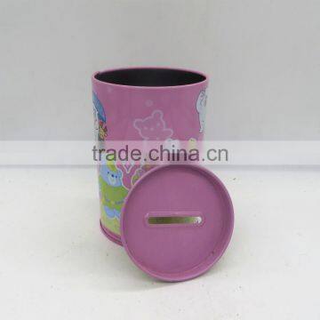 Customised Circle Saving Money Tin Box/Can photo-4