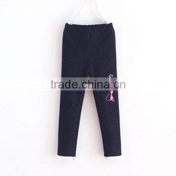 Wholesale Baby and Toddler Girls Loose Long Pants Girls Black Leggings photo-3