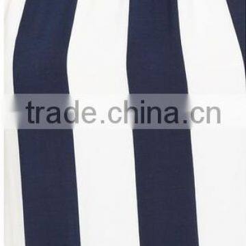 Sleeveless Stripe Long Chiffon Dress Guangzhou Clothing Manufacture With Good Quanlity photo-5