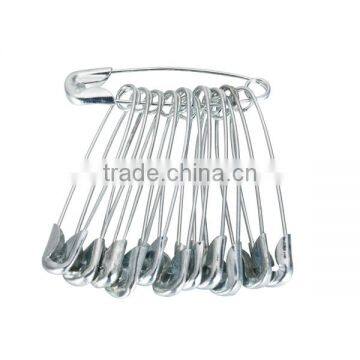 Decorative Silver Locking Safety Pins for Clothes