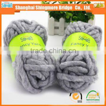 China Fashion Yarn Exporter Shingmore Bridge Cheap Sales High Quality 0.1Nm Chunky Yarn for Knitting photo-6