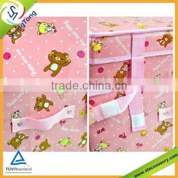 Big Middle Small Waterproof Coating Folding Storage Box photo-5