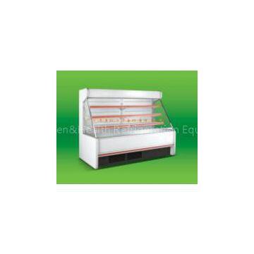 display fruits and vegetables refrigerator showcase for commercial bakery used