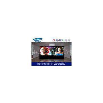 P3 MBI5020 Indoor Full Color LED Display Advertisment , 1R1G1B 3-IN-1 SMD Black Lamp