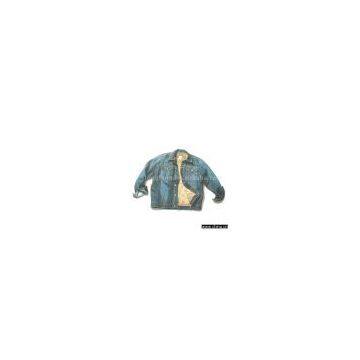 Mens' Denim Jacket W/sherpa Lining (MLJ-770)