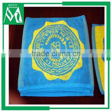 highly thickness jacquard yarn dyed face towel set