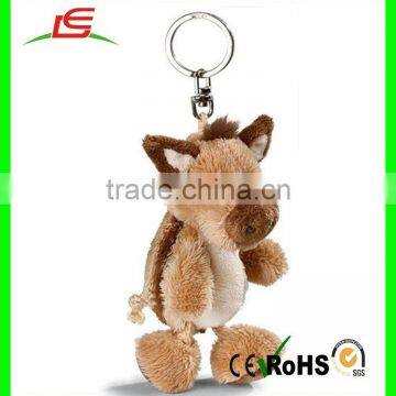 Wholesale high quality new design top selling lovely plush pig keychain