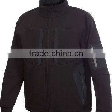 10000mm Waterproof Softshell Jacket with waterproof zippers