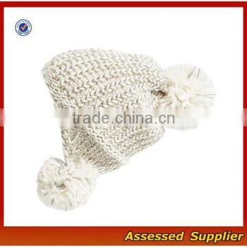 XJ01042/Knit pompom beanie hat made in China /cheap knit beanie hat alibaba wholesale