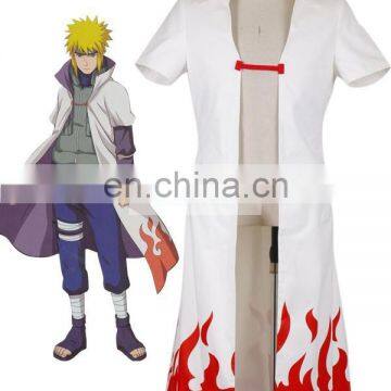 Rose Team-Free Shipping Naruto Namikaze Minato Four Honoka Overcoat Anime Sexy Halloween Carnival Costume