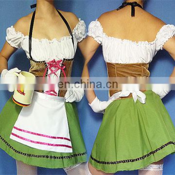 hot sale Fancy Dress Wholesale Halloween Oktoberfest Costume carnival costume for adult women AGC2003