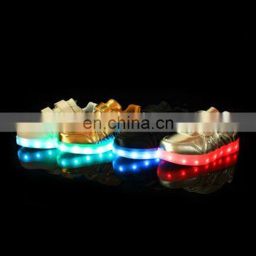 Factory Wholesale OEM USB Charge Children Kids Led Shoes Sneakers Cool Casual Shoes for Boys Girls photo-4