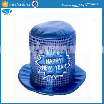 Happy New Year Embroidey Party Top Hat