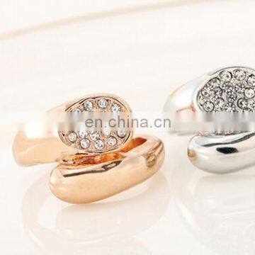 2017 New Arrival Luxury Wedding Rings Jewelry Geometry Shape CZ Ring Feminino Bijoux photo-4