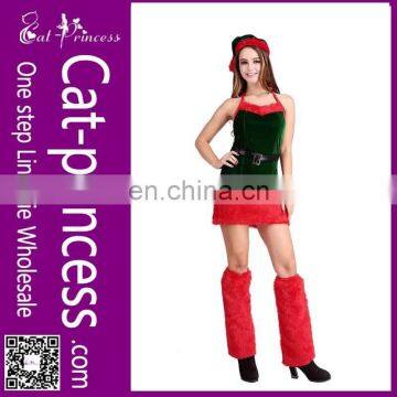 Sexy costume girls santa dresses wholesale