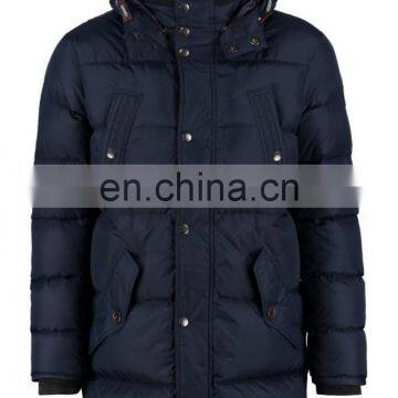 fashion 100%polyester wadding coat for men