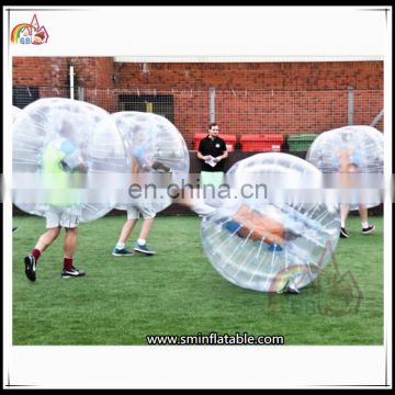 Wholesale PVC Soccer Zorbing Bubble Ball Grass Bumping Ball Bouncy Ball For Adult