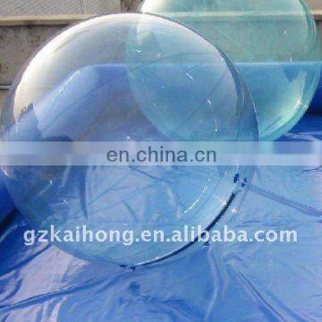 TPU dark blue water walking ball