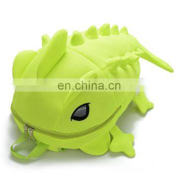 Students Personality School Bag Whimsy Travel Bag Creative Chameleon Cartoon Backpack Dinosaur Monster Backpacks photo-6