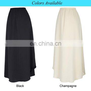 Kate Kasin Women's 35" Comfortable Satin Waist Slip Half Slip Undergarment KK000264-1 photo-5