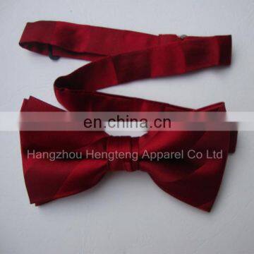 Stripe Design Pre tied 100% Silk Bow Tie