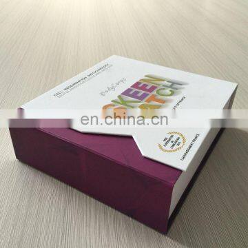 High-end rigid paper box, printing paper box,box with insert for important clients