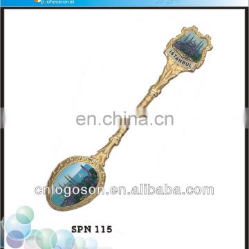 Beautiful souvenir gift bulk metal spoons