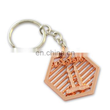 Custom embossed metal keychains wholesale