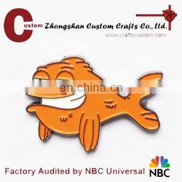 Popular wholesale funny custom metal souvenir lapel pins