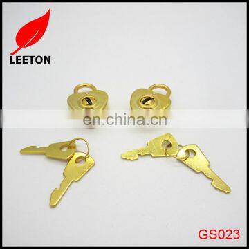 Factory Supply Gold Metal Heart Shaped Padlock for Jewelery Box photo-6
