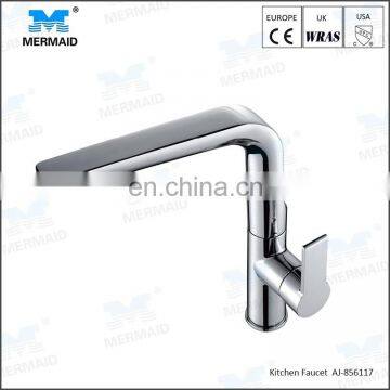 Guangdong Factory Supply Chrome Brass Swivel Kitchen Sinks Faucet 360 degree rotating Kitchen Mixer Tap