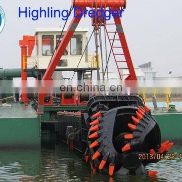 24 inch cutter suction dredger sale with dredging depth 18m