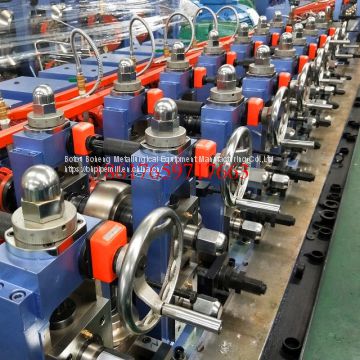 pipe line carbon steel tube welding line mild steel pipe making line