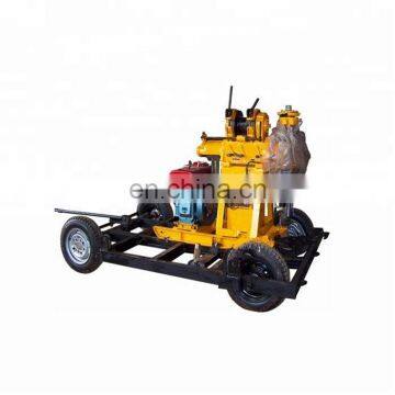 160-230m depth  diameter 220-500mm factory supply  trailer type  hydraulic drilling rig  machine