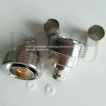 Low Pim L29 DIN 7/16 Female to N Female RF Coaxial Connector