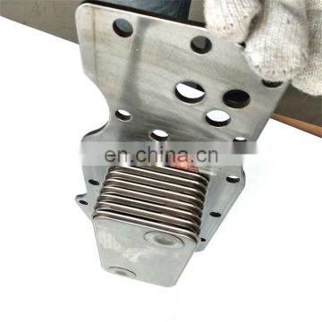 Factory price ISDE Diesel engine 3975818 oil cooler core