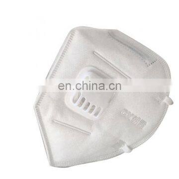 Skin Friendly Flat Fold Anti Smoke Particulate Respirator Dust Mask for Outdoor Use