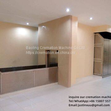 New Full Automatic 1200 Kgs Capacity Human Crematory Incinerator Oven 30 Mins Death Cremating System No Smoke Refractory photo-2