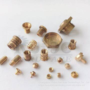 High precision brass Knurl nut