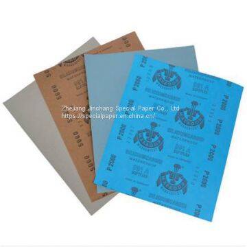 abrasive base paper