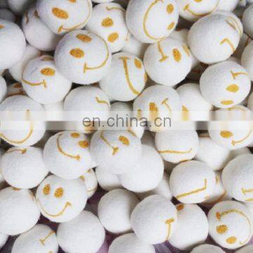 100% Wool Felt Colorful Ball With Hanging Design photo-6