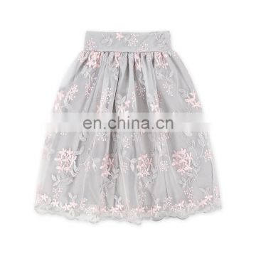 Latest design skirt baby girl maxi skirts summer clothes kids textile animal fruit skirt