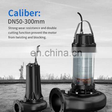 WQ 150m3/h High Volume Sewage Water Pump Sewage Pump Feili Pump Sewage Pumps
