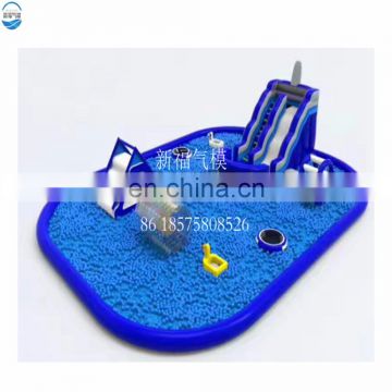 Factory customized 2017 big ocean pool playground for kids indoor playground ball pool theme