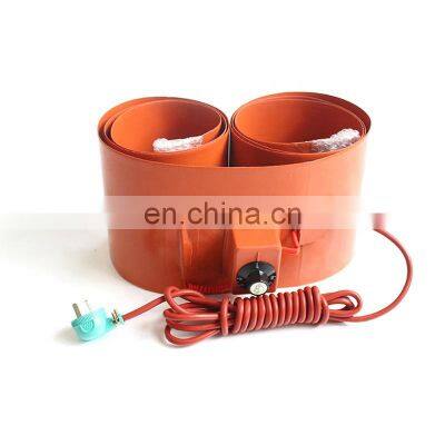 Industrial electric flexible silicone gas tank bottle heater for 15kg 50kg