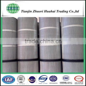 Press cloth filter dust collector filter cartridge elements