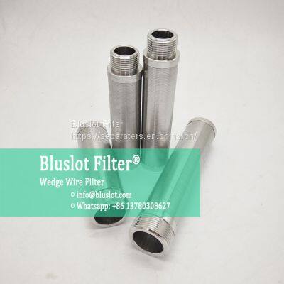 Wedge wire filter element - bluslot filter