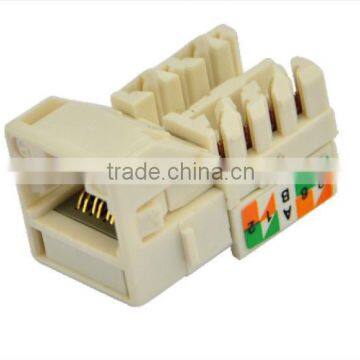 shielded UTP Cat5e RJ 45 keystone connect Jack