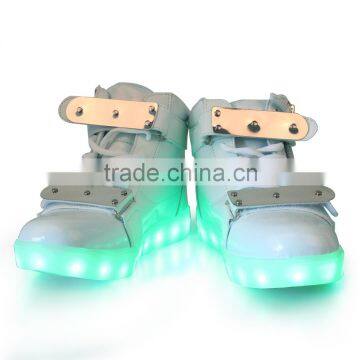 2016 LED shoes factory made high quality adults LED light up shoes